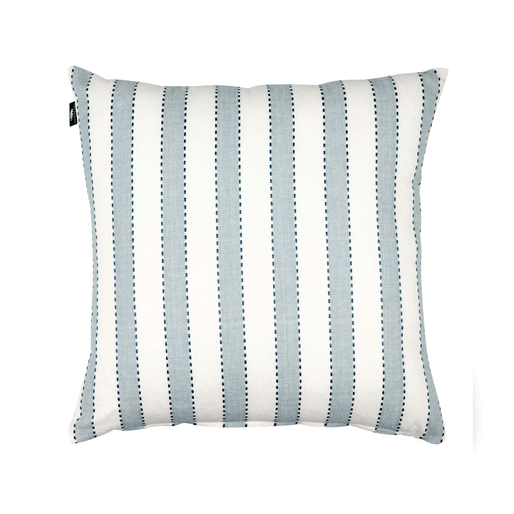 Blue 2024 stripe pillow