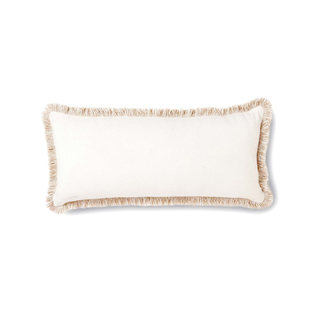 Tassel lumbar hot sale pillow