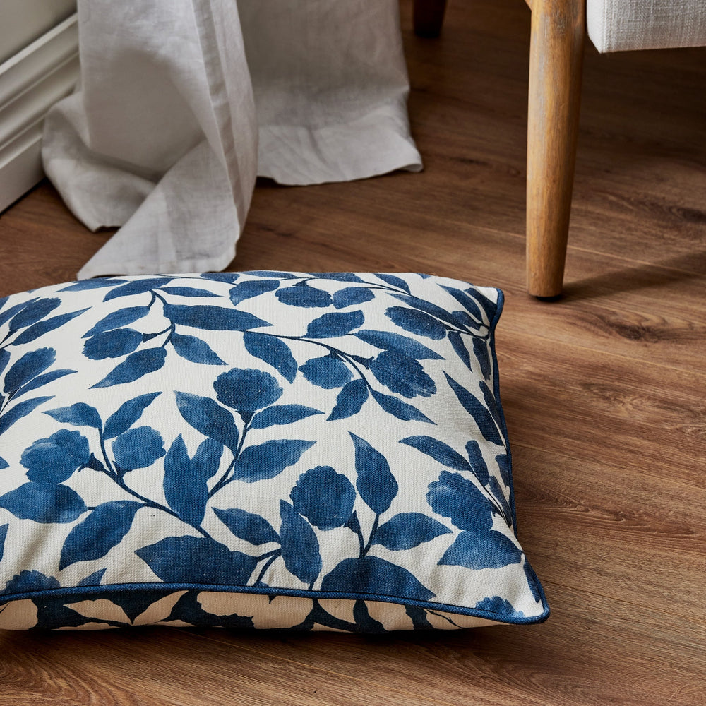 Riviera Blue Cushion - Madras Link