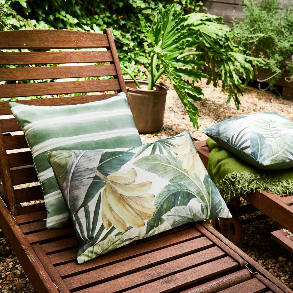 Bananas Outdoor Lumbar Cushion - Madras Link